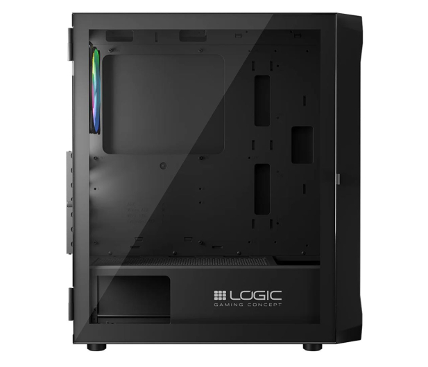 LOGIC CONCEPT Logic Portos ARGB Midi USB 3.0 Czarna AT-PORTOS-10-0000000-0002 - 1172262 - zdjęcie 6